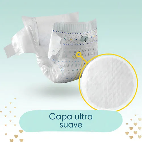 Combo Pañales Pampers Deluxe Protection Talle Xxg X 176 Un